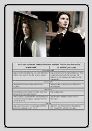 English Worksheet: The Picture of Dorian Gray and Dorian Gray (2009) differences