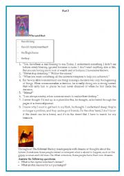 English Worksheet: Alchemist by Paolo Koelyo (part 2 of 4)