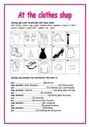  8th form  Module 4 lesson 4 shopping in Edinburgh