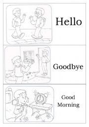 English Worksheet: GREETINGS