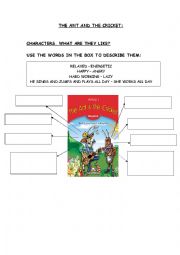 English Worksheet: The ant and the cricket