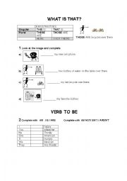 English Worksheet: beginers