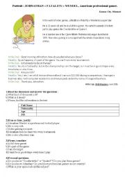 English Worksheet: Johnathan 