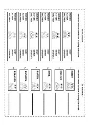 English Worksheet: MY FROG FAMILY: PART II