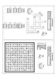 English Worksheet: MY FROG FAMILY: PART III