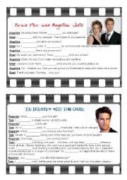 English Worksheet: Was/Were