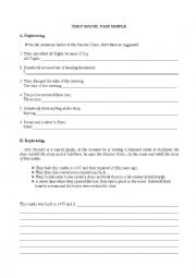 English Worksheet: Passive voice