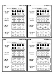 English Worksheet: shapes