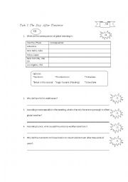 English Worksheet: The Day After Tomorrow - Movie Comprehension
