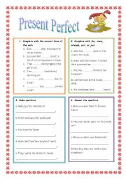 Present Perfect Review