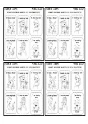 English Worksheet: Hygiene habits