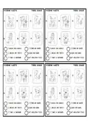 English Worksheet: Hygiene habits