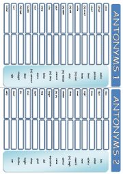 ANTONYMS 1-2