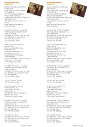 The one that got away (song activity)