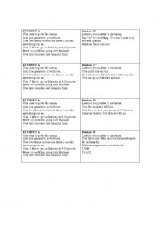 English Worksheet: role play situation