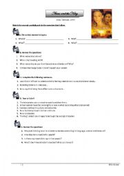 English Worksheet: Anna and the King
