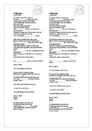 English Worksheet: 93 millions miles by Jason Mraz