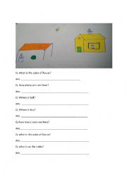English Worksheet: WH Questions Worksheet