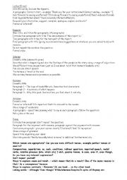 English Worksheet: FCE writing notes