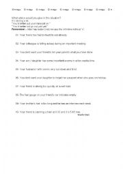 English Worksheet: Had Better