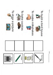 English Worksheet: Tools we use