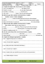 English Worksheet: common core quiz for Moroccan students