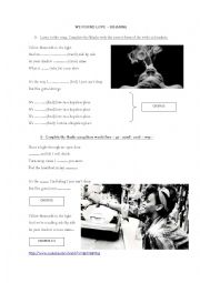 English Worksheet: Rihanna - We found love