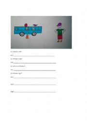 English Worksheet: prepositions on/in/under