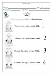 Thomas & Friends Numbers