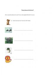 English Worksheet: Giving Reasons
