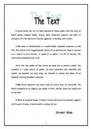 English Worksheet: leanning languages