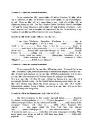 English Worksheet: articles practice