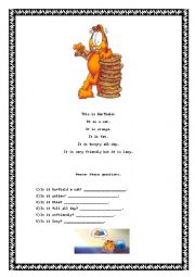 English Worksheet: Verb to be