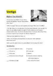 English Worksheet: Vertico 