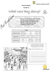 English Worksheet: present continuous