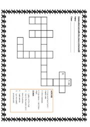 English Worksheet: Animals Crossword Puzzle
