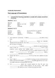 English Worksheet: Business English 