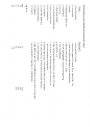 English Worksheet: Health issues