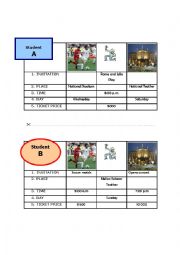 English Worksheet: Invitation Gap