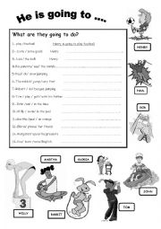 English Worksheet: Future plans