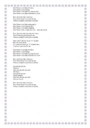 Wonderful World - ESL worksheet by lezna