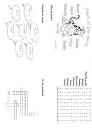 English Worksheet: Days of the week