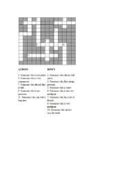 English Worksheet: Personality Adjectives Crossword