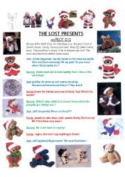 English Worksheet: The Lost Presents - Christmas play