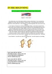 English Worksheet: In the beginning