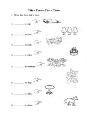 Demonstrative pronouns 1