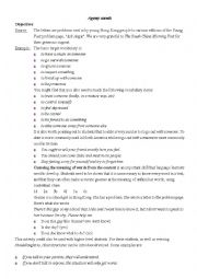 English Worksheet: agony aunt