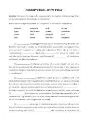 IELTS Essay - Cohabitation