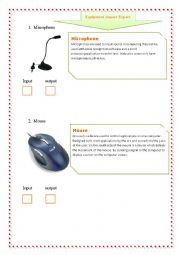 English Worksheet: Equipment Import Export