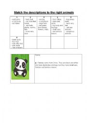 English Worksheet: Animal Flash Cards
